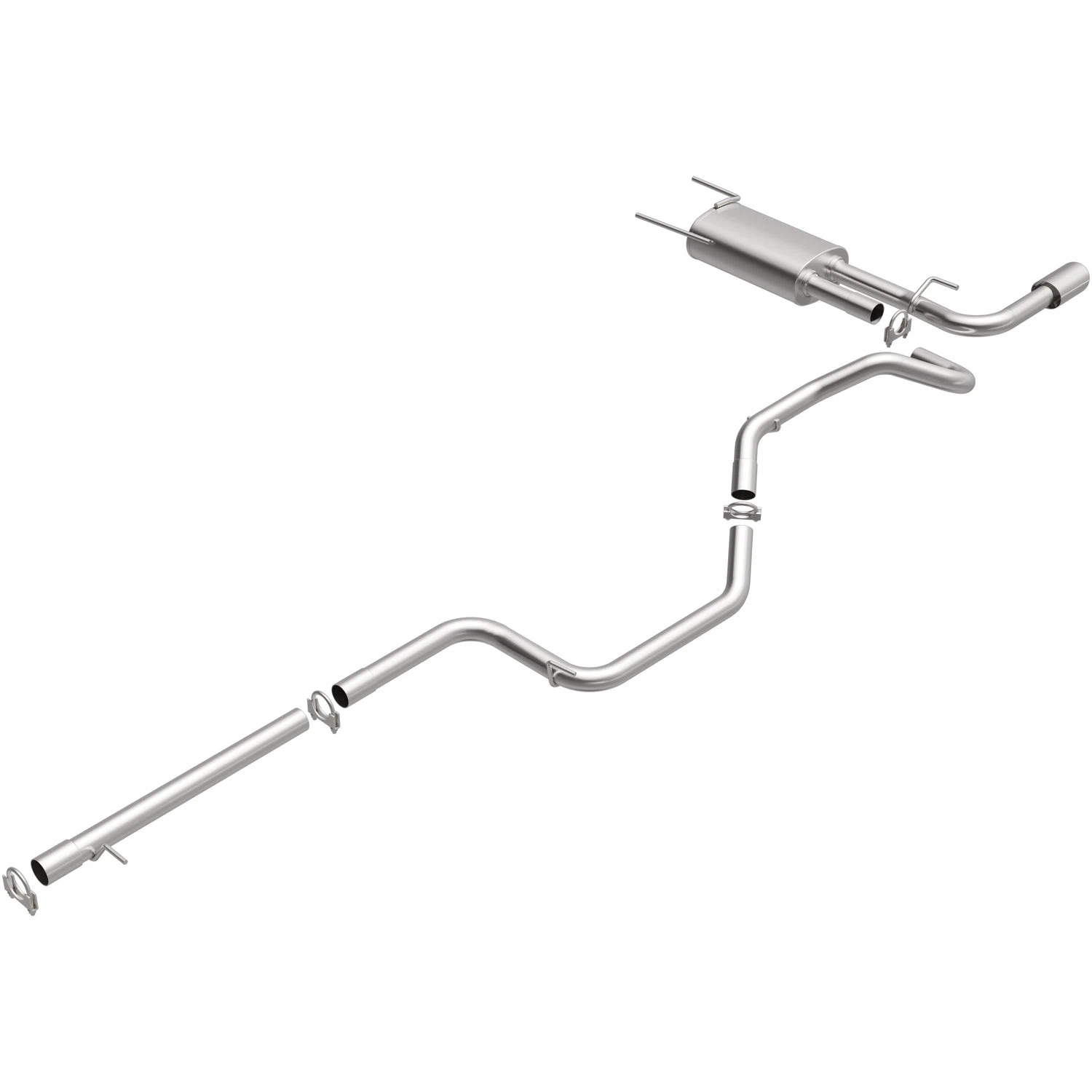 2010-2013 Mazda 3 Direct-Fit Replacement Exhaust System 106-0430